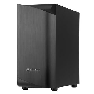 SilverStone SEA1TB-G ATX mid-tower case with aluminum bezel and steel chassis