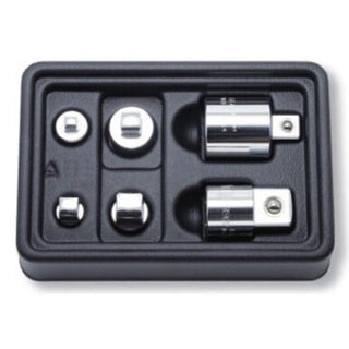 Ko-Ken PK2346/6 1/4, 3/8, 1/2, 3/4 Sq. Dr. Adaptor set 1/4, 3/8, 1/2, 3/4 ABS Tray 6 pieces