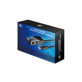 Vantec CB-U320GNA USB 3.0 To Dual Gigabit Ethernet Network Adapter