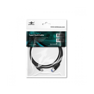 Vantect CBL-3CB40 USB 3.1 Type C to B Cable