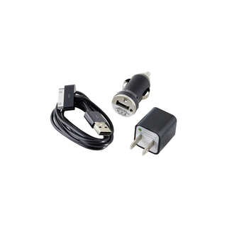 Dantona CEL-CHG30B iPhone 3G, 3Gs, 4, 4s, iPod, iPad Car Charger, Wall Charger