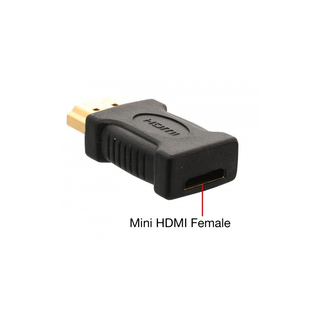 Syba CL-ADA31016 HDMI Male to Mini HDMI Female Adapter