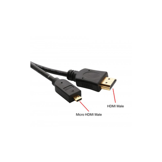 Syba CL-CAB31024 6 ft Micro HDMI to HDMI Cable