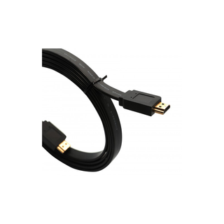 Syba CL-CAB31038 6 ft Male to Male HDMI 1.4 Flat Cable