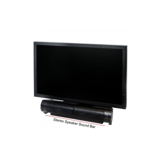 Syba CL-SPK20037 USB Powered Desktop Monitor Stereo Speaker Sound Bar