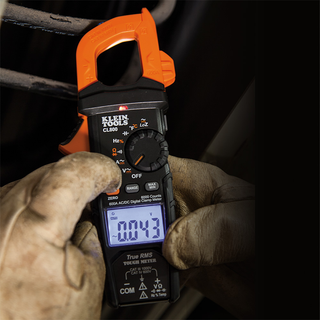 Klein Tools CL800 AC/DC Auto-Ranging 600 Amp Digital Clamp Meter