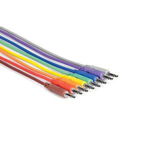 Hosa CMM-815 6" Unbalanced Patch Cables