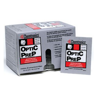 Chemtronics CP410 Optic Prep, 50 Wipes