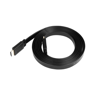 SilverStone CPH02B-3000 High Quality HDMI flat Cable with Ethernet