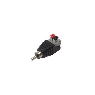 Velleman CV047 RCA Male to 2P Spring Terminal - 5 Pcs