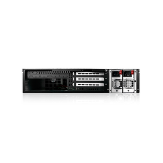 iStarUSA D-200L-46R2U 2U High Performance Rackmount Chassis with 460W Redundant Power Supply