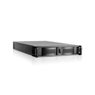 iStarUSA D-200L-60S2UP8 2U High Performance Rackmount Chassis with 600W Redundant Power Supply