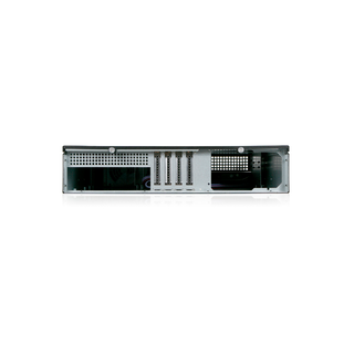 iStarUSA D-213-MATX 2U Compact Rackmount microATX Rackmount Chassis ATX Power Supply Compatible