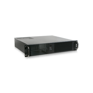 iStarUSA D-214-MATX 2U Compact microATX Rackmount Chassis