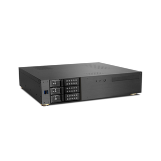 iStarUSA D-230HN-DT 2U Compact 3x 3.5" Bay Trayless Hotswap microATX Desktop Chassis