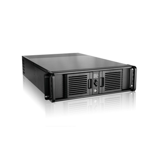 iStarUSA D-300L-PFS 3U High Performance Rackmount Chassis Front-mounted ATX Power Supply