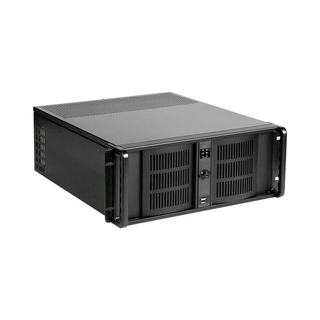 iStarUSA D-407L-500R8PD8 4U High Performance Rackmount Chassis with 500W Redundant Power Supply