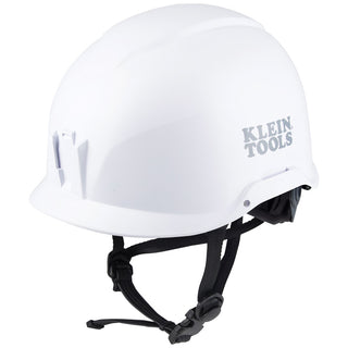 Klein Tools 60145 Safety Helmet, Non-Vented-Class E, White