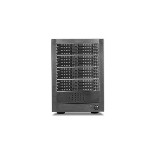 iStarUSA DAGE32402S-8MS 32-bay 2.5" Slim SAS/SATA 6.0 Gb/s miniSAS Hotswap Tower