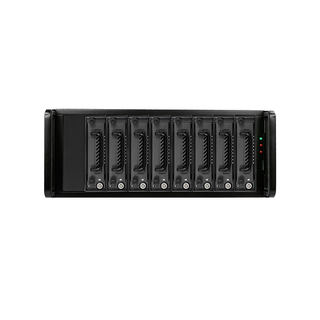 iStarUSA DAGE408U40TG5-2MS 4U 8-bay SAS/SATA 6.0 Gb/s miniSAS SFF-8088 JBOD Hotswap Chassis 500W PSU