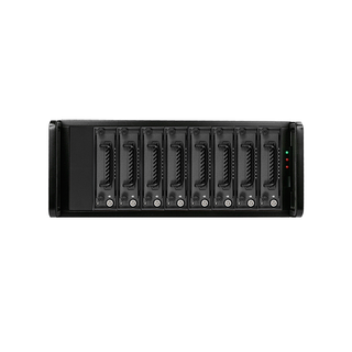 iStarUSA DAGE408U40TG5-ES 4U 8-bay SATA 6.0 Gb/s eSATA Hotswap Chassis 500W PSU