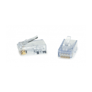 Platinum Tools 100018C ezEX®44 - ezEX-RJ45® CAT6 Connector - Pack of 10