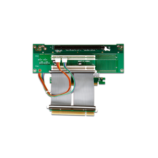 iStarUSA DD-754611-C7 1 PCIe x16 and 2 PCI Riser Card with 7cm Ribbon Cable