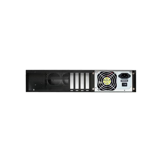 iStarUSA DN-200-50P8B 2U 5.25" 2-Bay Compact microATX Chassis with 500W Power Supply