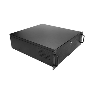 iStarUSA DN-300-55R8P 3U 5.25" 3-Bay Compact microATX Chassis with 550W Redundant Power Supply