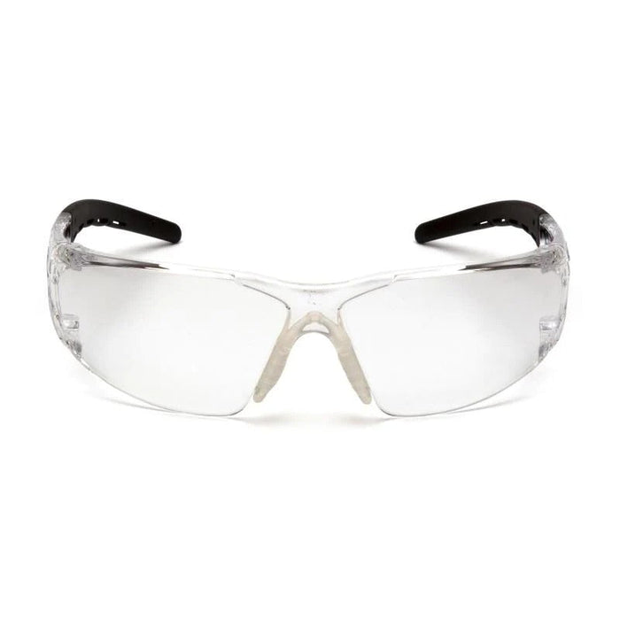 Pyramex SB10210S Fyxate Clear Lens with Clear Temples