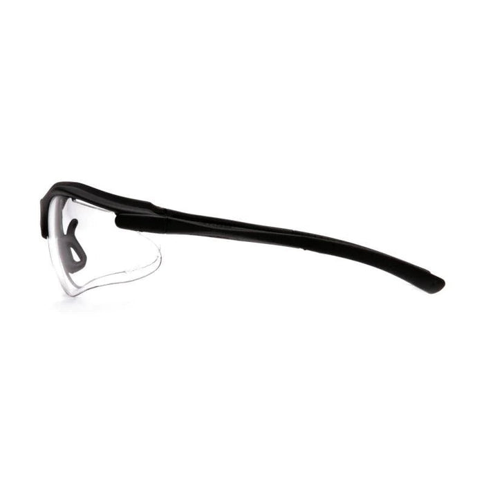 Pyramex SB3710D Fortress Clear Lens with Black Frame
