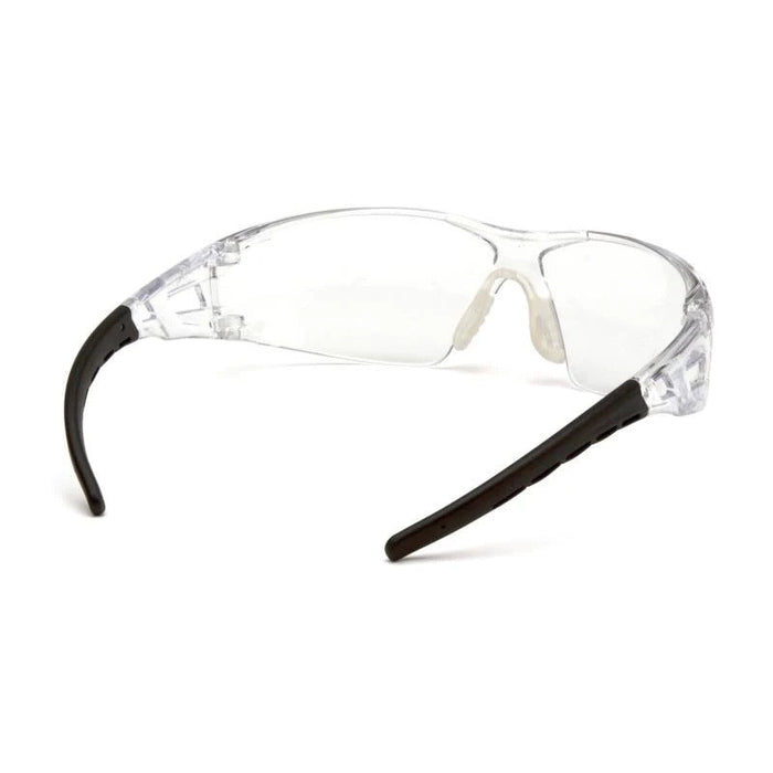 Pyramex SB10210S Fyxate Clear Lens with Clear Temples