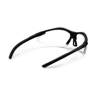 Pyramex SB3710D Fortress Clear Lens with Black Frame