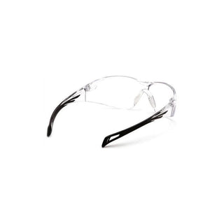 Pyramex SB7110S PMXSLIM Clear Lens with Black Temples