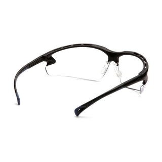 Pyramex SB5710D Venture 3 Clear Lens with Black Frame