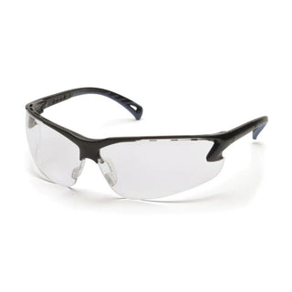 Pyramex SB5710D Venture 3 Clear Lens with Black Frame