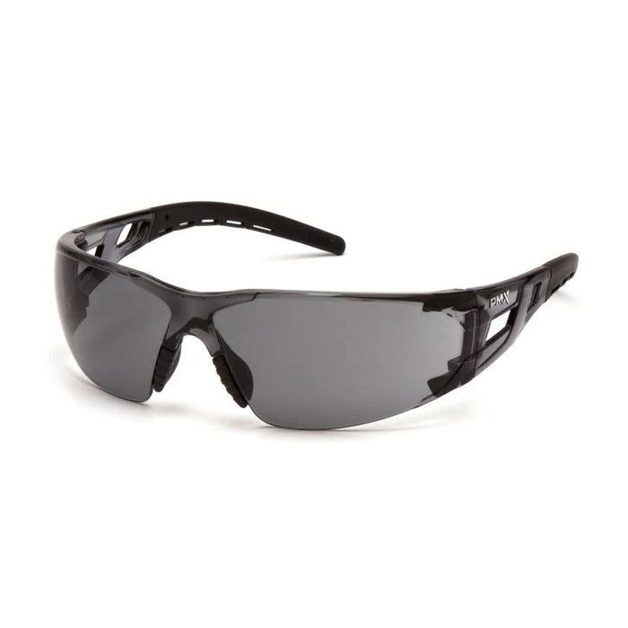Pyramex SB10220ST Fyxate Gray H2X Anti-Fog Lens with Gray Temples