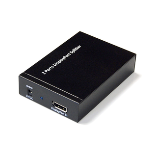 Bytecc DPSP102 1X2 DisplayPort 1.2a 4K2K Powered Splitter, Support MST, HBR2, 3D Formats and GTC Assist (DP++)