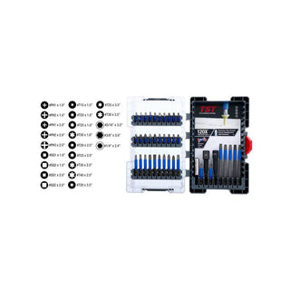 Wiha Tools 70297 40 Piece TerminatorBlue Impact Bit Set