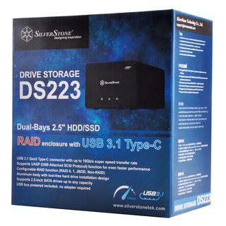 SilverStone DS223 Drive Storage