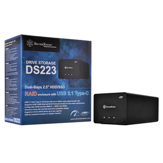 SilverStone DS223 Drive Storage