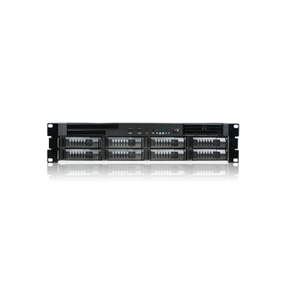 iStarUSA E2M8-60S2UP8 2U 8-Bay Storage Server Rackmount Chassis with 600W Redundant Power Supply