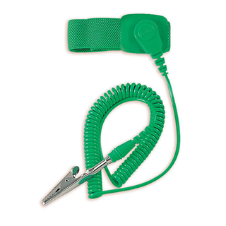 Eclipse 900-002 Adjustable ESD Wrist Strap, Green