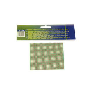 Velleman ECS1/2 3.9" x 3.1" Eurocard 1-Hole Island, FR4