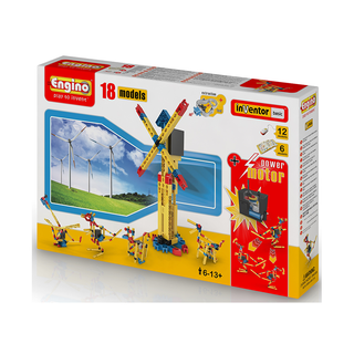 Engino ENG-1820 18 Model Construction Set with Motor Construction Kit