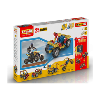 Engino ENG-2520 25 Model Construction Set with Motor Construction Kit