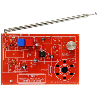 Elenco FM-88K AutoScan Fm Radio Kit