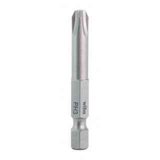 Wiha Tools 74124 Phillip Power Bit, #3 x 50 mm, 10 Pk.