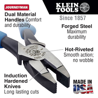 Klein Tools J2000-9NE Lineman's Pliers, 9-Inch