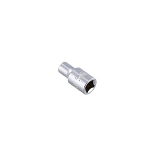 Wiha Tools 33317 6 Point - 1/4 Inch Drive Socket - 5.0mm x 25mm